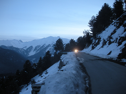 On the Way to Gulmarg